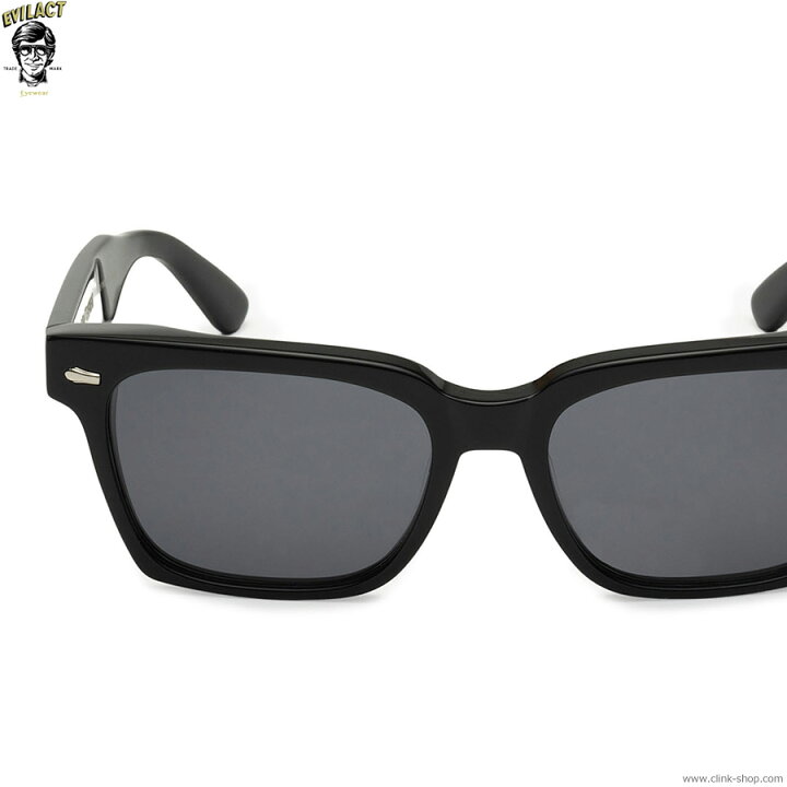楽天市場】EVILACT イーブルアクト EVILACT EYEWEAR EMBLEM - BLACK 
