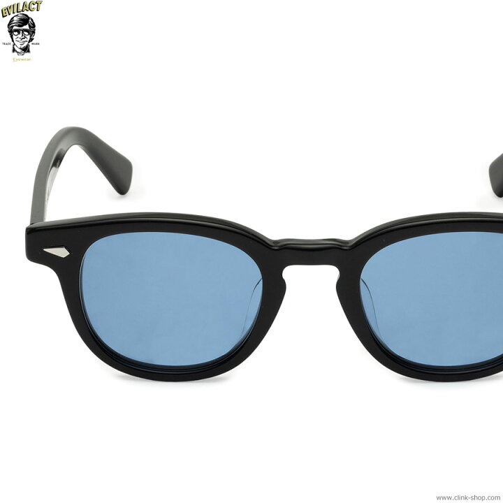 楽天市場】EVILACT イーブルアクト EVILACT EYEWEAR ACE - BLACK/BLUE 