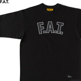 F.A.T. エフエーティー F.A.T. FOUNDATION (BLACK) [F32410-CT04] メンズ Tシャツ 半袖 ブラック オーバーサイズ