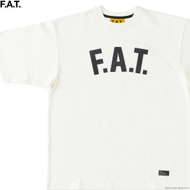F.A.T. エフエーティー F.A.T. FOUNDATION (WHITE) [F32410-CT04] メンズ Tシャツ 半袖 ホワイト オーバーサイズ