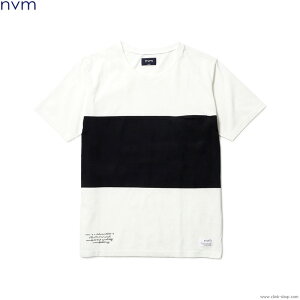 NVM �G�k�u�C�G�� ����T�V���c �����Y �I�[���V�[�Y�� ��100�� �z���C�g M-XL NVM FAT STRIPE SS T LTD. NEVERMIND [NVM21S-CS02]