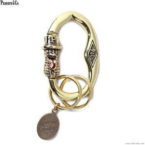 PEANUTS&COMPANY s[ibcAhJpj[ Jri uX ^J PEANUTS & CO. BEROPEANUTS CARABINER (BRASS×COPPER) Y ANZT[ L[`F[ s[ibcJpj[