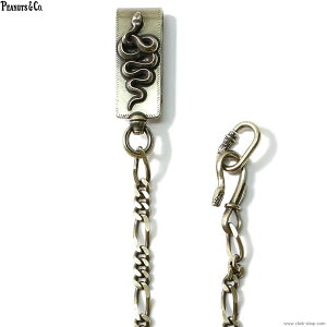 PEANUTS&COMPANY s[ibcAhJpj[ EHbg`F[ uX ^J PEANUTS & CO. SNAKE CLIP TYPE WALLETCHAIN (BRASS) Y ANZT[ s[ibcJpj[