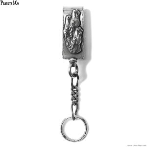 PEANUTS&COMPANY �s�[�i�b�c�A���h�J���p�j�[ �L�[�`�F�[�� �V���o�[925 PEANUTS & CO. HORSE CLIP TYPE KEYCHAIN (SLIVER) �����Y �A�N�Z�T���[ �L�[�`�F�[�� �s�[�i�b�c�J���p�j�[
