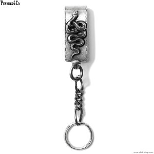 PEANUTS&COMPANY �s�[�i�b�c�A���h�J���p�j�[ �L�[�`�F�[�� �V���o�[925 PEANUTS & CO. SNAKE CLIP TYPE KEYCHAIN (SLIVER) �����Y �A�N�Z�T���[ �s�[�i�b�c�J���p�j�[