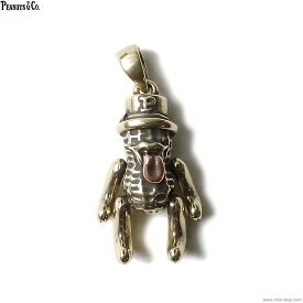 PEANUTS&COMPANY ピーナッツアンドカンパニー ペンダントトップ メンズ オールシーズン 真鍮 ブラス PEANUTS & CO. TEDDY BEROPEANUTS (BRASS×COPPER) アクセサリー ピーナッツカンパニー ピーナッツコー ネックレス