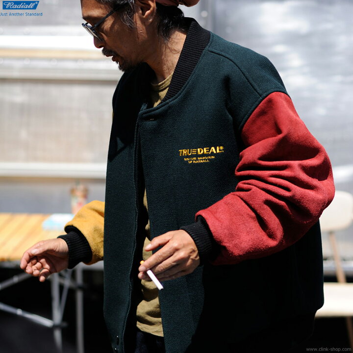 楽天市場】RADIALL ラディアル スタジャン メンズ 秋冬用 ウール90  