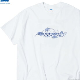 RADIALL ラディアル RADIALL SUZUME - CREW NECK T-SHIRT S/S (WHITE) [RAD-23SS-SPOT-TEE002] メンズ 半袖 ルーズ ゆったり オーバーサイズ TEE