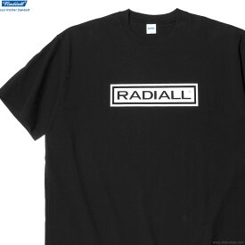 RADIALL ラディアル RADIALL WHEELS - CREW NECK T-SHIRT S/S (BLACK) [RAD-24SS-TEE010] メンズ 半袖 ルーズ ゆったり オーバーサイズ TEE