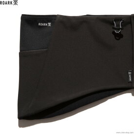ROARK ロアーク ネックウォーマー メンズ オールシーズン ブラック ROARK BERING NECK GAITER 2.0 (BLACK) マフラー ストレッチフリース ネックゲイター