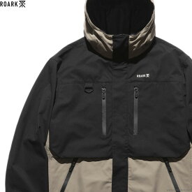 SALE セール 30％OFF ROARK ロアーク ジャケット メンズ 春秋冬 ポリエステル100％ ブラック M-XL ROARK TREKMAN 3LAYER (TOUPE) アウター シェルジャケット 透湿 速乾 ストレッチ 止水仕様ZIP