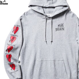 SALE セール 10％OFF SOFTMACHINE ソフトマシーン SOFTMACHINE HEARTBREAK HOODED (GRAY) メンズ トップス スウェット パーカー プルオーバー