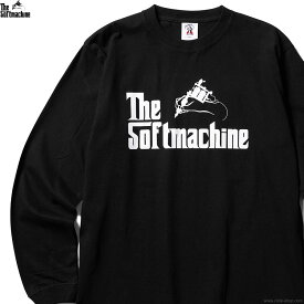 SOFTMACHINE ソフトマシーン 長袖Tシャツ メンズ オールシーズン 綿100％ ブラック M-XL SOFTMACHINE GOD L/S (BLACK) タトゥーデザイン ロンT