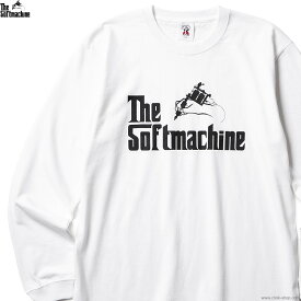 SOFTMACHINE ソフトマシーン 長袖Tシャツ メンズ オールシーズン 綿100％ ホワイト M-XL SOFTMACHINE GOD L/S (WHITE) タトゥーデザイン ロンT