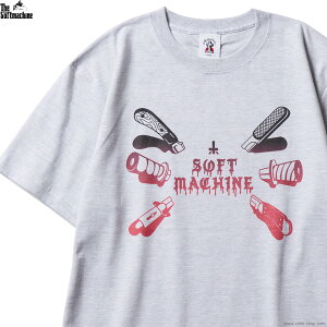 SOFTMACHINE �\�t�g�}�V�[�� ����T�V���c �����Y �I�[���V�[�Y�� ��100�� �O���[ M-XL SOFTMACHINE PAIN-T (GRAY) �^�g�D�[�f�U�C�� TEE