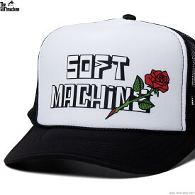 SOFTMACHINE ソフトマシーン メッシュキャップ メンズ オールシーズン ブラック SOFTMACHINE HISTORIA CAP (WHITE) タトゥーデザイン