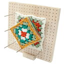 【半額!スーパーSALE】かぎ針編み用 木製 ブロッキングボード 金属ピン20本 かぎ針編みブロッキングボード サポートか…