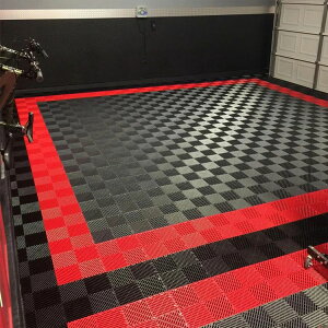 【P5倍!17956→実質17058円 10/27まで】ガレージタイル ガレージマット ガレージ 20枚セット 屋外 屋内 組立簡単 取り外し お手入れ簡単 滑り止め効果 床の汚れ防止 マットのみ エッジ&コーナ