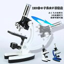学習用 300x 600x 1200x 顕微鏡 実験 知育 理科 子供の頃から科学への興味を育てる 生物顕微鏡と反射顕微鏡 小学生 中…