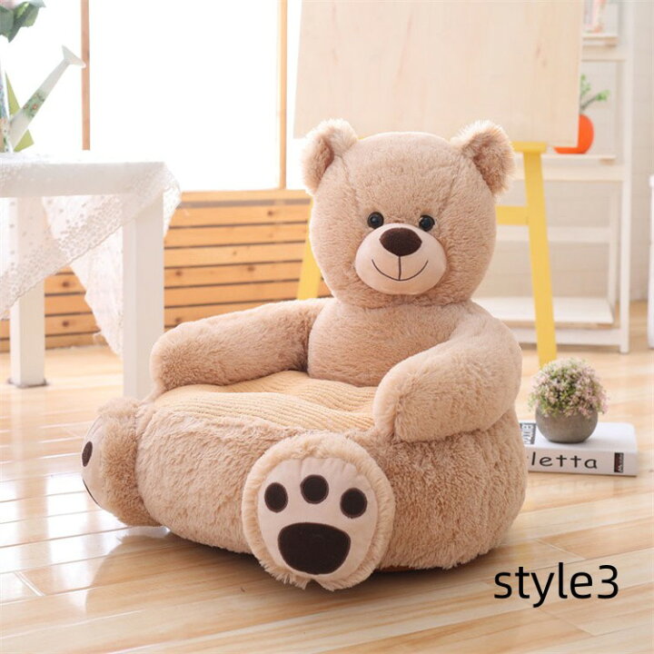 楽天市場】【店長おすすめ】ソファ ソファー 一人掛け 座イス 座椅子 キッズソファ アニマルチェア 子供用 クッション ソファ キッズ ミニソファ  クマ パンダ プレゼント 誕生日 クリスマス 動物 ぬいぐるみ 大きい : くらし小物屋 OXIZER 動物型ぬいぐるみソファー, 組み立て不要即使用, 座位姿勢サポート, 出産祝い/入園ギフト, 男女兼用デザイン, 安定