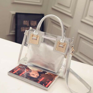�W�F���[�o�b�O �N���A ���� �g�[�g�o�b�O ���f�B�[�X �n���h���t�� ������ �h�� �h�� PVC PU ��e�� �ی�P�[�X �y�� �r�[�` �v�[�� ���ʃ|�[�` ������ �J�W���A��
