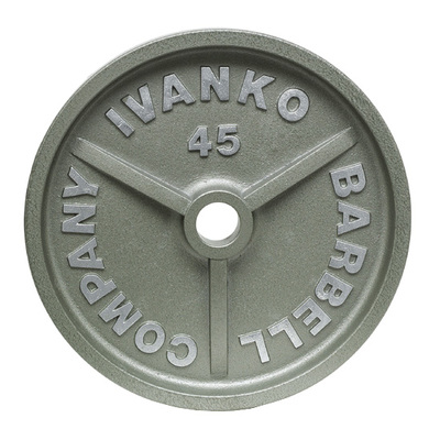 [ウェイトプレート]IVANKO　OMK　オリンピックペイントプレート10kg×1枚【取扱】