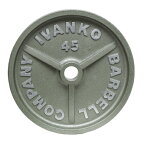 [ウェイトプレート]IVANKO OMK オリンピックペイントプレート10kg×1枚
