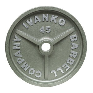 [ウェイトプレート]IVANKO　OMK　オリンピックペイントプレート20kg×1枚【取扱】