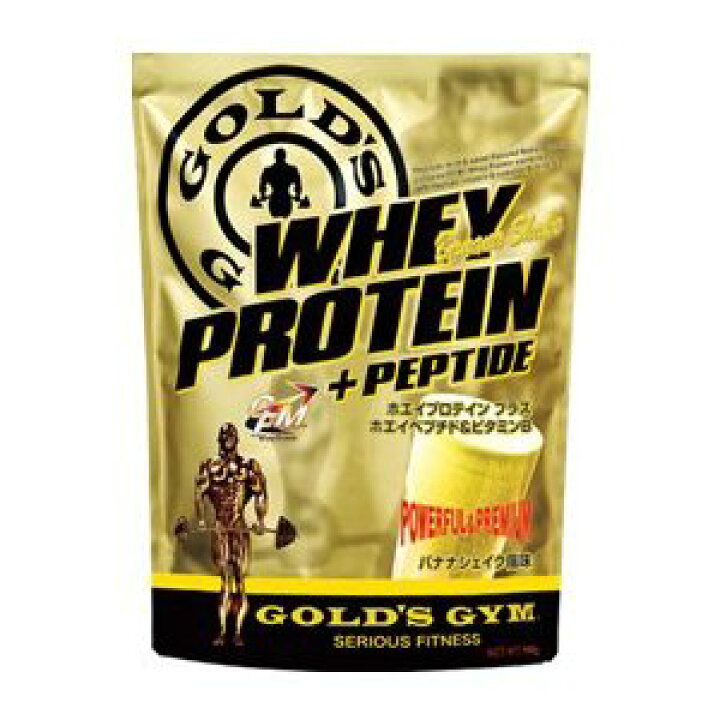 楽天市場】[GOLDSGYM]ゴールドジム）CFMホエイプロテイン バナナ 