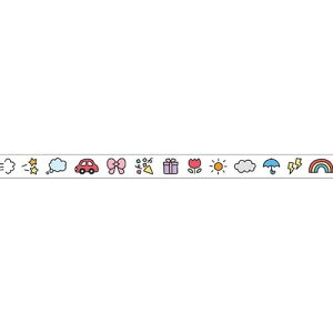 �y1000�~�ȏエ�����グ�ő���������z�N���A�e�[�v 7mm�� pop icon �|�b�v �A�C�R�� �G���� �V�C ���� �蒠 �f�R ���b�s���O ���킢�� �}�C���h�E�F�C�u - ���[���֔���