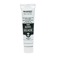 【1000円以上お買い上げで送料無料♪】ターナー アクリルガッシュ 40ml ホワイト 絵具 耐水 - メール便発送