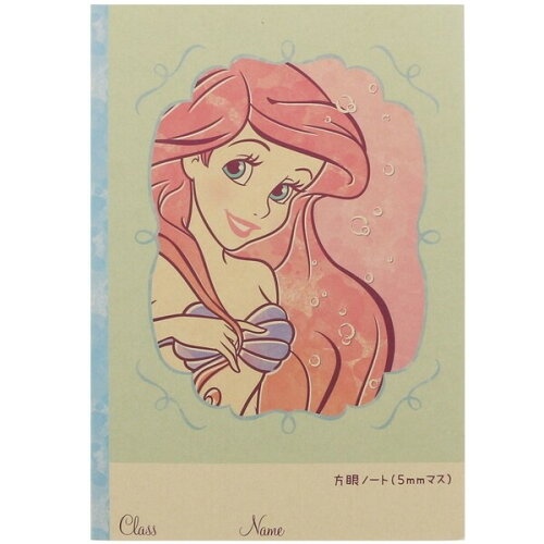 楽天市場 1000円以上お買い上げで送料無料 サンスター文具 スタイルジュエリー B5 ノート 方眼 ディズニープリンセス アリエル かわいい キャラクター 女の子 キラキラ メール便発送 Clips クリップス