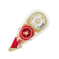 【1000円以上お買い上げで送料無料♪】修正テープ ホワイパープチ クリームテープ 細幅 4mm レッド 手帳 …
