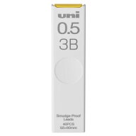 【1000円以上お買い上げで送料無料♪】シャープペン 替芯 uni ユニ 0.5mm 3B スライド式ケース 三菱鉛筆 …