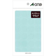 【1000円以上お買い上げで送料無料♪】エーワン 透明保護ラベル 丸型20φ 08378 - メール便発送