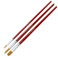 【送料無料】ターレンス ヴァンゴッホ アクリルガッシュ用筆 3本入りセット - メール便発送