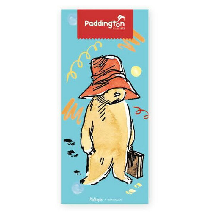 楽天市場 1000円以上お買い上げで送料無料 一筆箋 パディントン ベア 4柄 枚綴り くま 児童書 人気 イラスト 美濃和紙 メール便発送 Clips クリップス