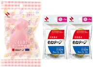 【1000円以上お買い上げで送料無料♪】ニチバン セロテープ うさぎ テープカッター 替え小巻 4巻付き ベ…