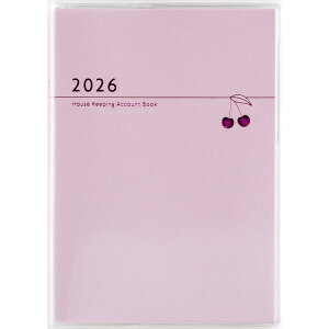 【送料無料】高橋書店 2026年 手帳・ダイアリー (34) Petit Kakeibo (プチ家計簿) A6 ピンク 見開き1週間 - メール便発送