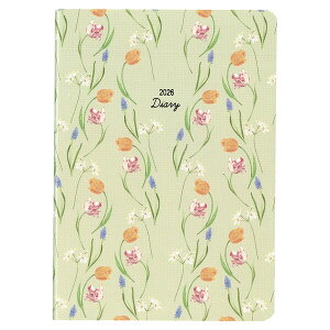 y1000~ȏエグőz_CS[ 2026N 蒠E_CA[ MILL A6 Monthly FLEURS 1ubN O[ - [֔