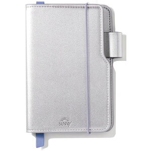 �y���������zSUNNY LIGHT NOTEBOOK �T�j�[ ���C�g�m�[�g A6 2.5mm���� �V���o�[ �J�o�[�t �A�C�f�A���� �R���p�N�g ����͏o�� - ���[���֔���