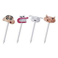 【1000円以上お買い上げで送料無料♪】クレヨンしんちゃん ニコニコピック 4柄×各2本 お弁当 フード お…