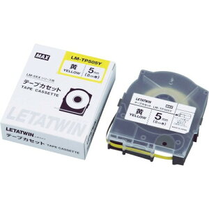 �y���������z�}�b�N�X ���^�c�C�� �e�[�v�J�Z�b�g �� 5mm×8m LM-TP505Y �P�[�u���}�[�L���O �`���[�u�}�[�J�[ - ���[���֔���