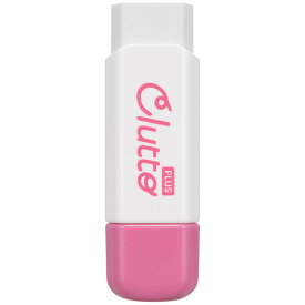 【1000円以上お買い上げで送料無料♪】ケース消しゴム Clutto くるっと ピンク 繰り出し 詰め替え式 六角形 プラス - メール便発送