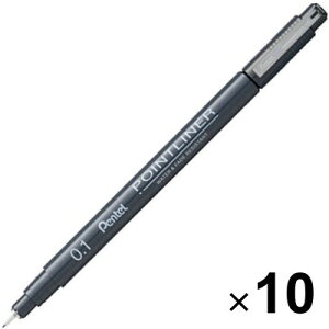 yzy10{Zbgz 痿}[J[ POINTLINER |CgCi[ 0.1mm CL ϐ CXg A[g ؂Ă - [֔