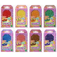 【1000円以上お買い上げで送料無料♪】全8色 アクアビーズアート 単色 キラキラビーズ 約400粒入 - メー…