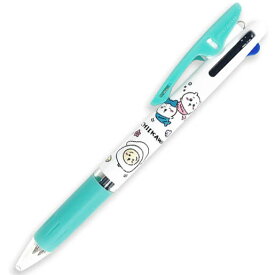 【1000円以上お買い上げで送料無料♪】ちいかわ ジェットストリーム 3C 人魚 ハチワレ うさぎ 0.5mm 3色ボールペン 黒/赤/青 油性 速乾 人気 かわいい カミオジャパン - メール便発送