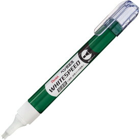 【1000円以上お買い上げで送料無料♪】ぺんてる ペン修正液 WHITESPEED XZLH64-W 速乾 幅広 イラスト - メール便発送