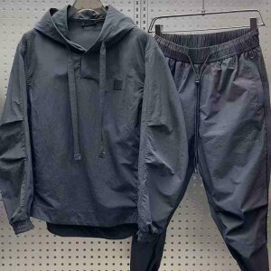 パーカー メンズ スウェット セットアップ 部屋着 男性用 運動着 ジャージ 上下セット ルームウェア 長袖 無地 ポケット付き 黒 ブラック系