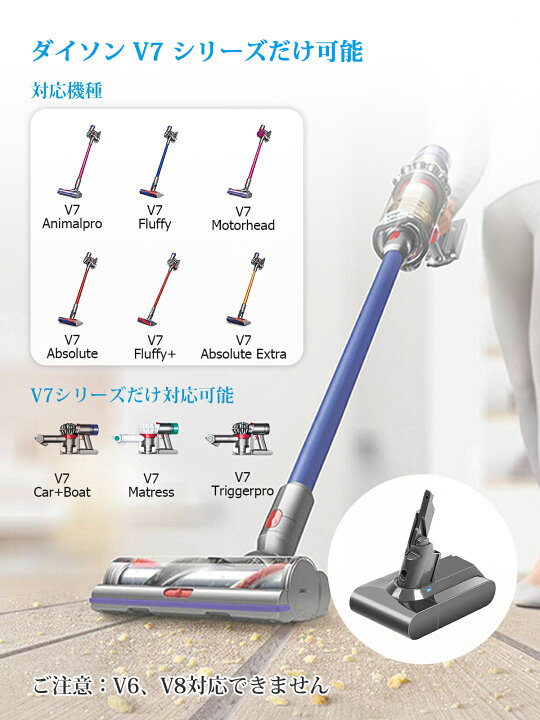 ダイソンV7 SV11コードレスクリーナー掃除機3（ダイソン Dyson 掃除機 